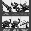 bangminda Bicycle Handlebar Attachment Bicycle Rest Handlebar TT Handlebar Attachment
