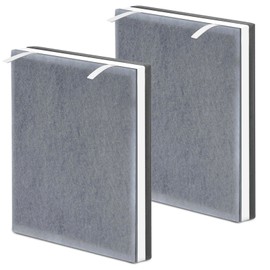 LANTINY Vital 100 Filter Compatible with LEVOIT Vital100 Air Purifier, 3-Stage High-Efficiency H13 True HEPA with Activated Carbon Pre-Filters, Vital 100-RF, 2 Pack