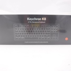 Keychron K8 TKL Mechanical Keyboard White Backlight Red Switch