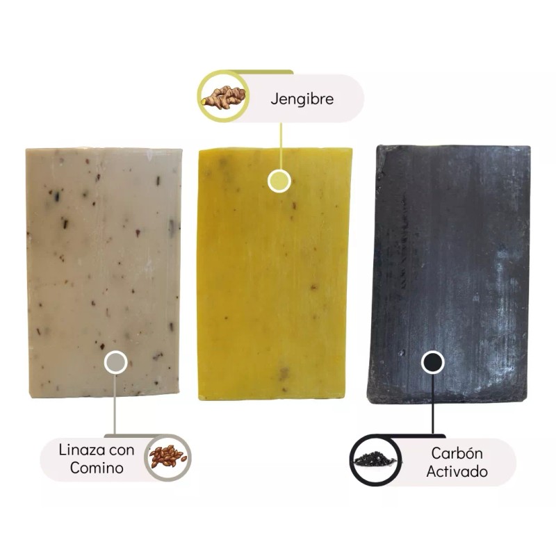 Artesanal Paquete De Jabones Artesanales 100 Gr