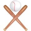 Lewtemi 3 Pcs Set of Inflatable Baseball Bat Beach Ball