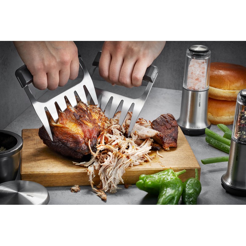 GEFU BBQ Meat Claws Silver/Black 30 x 30 x 30