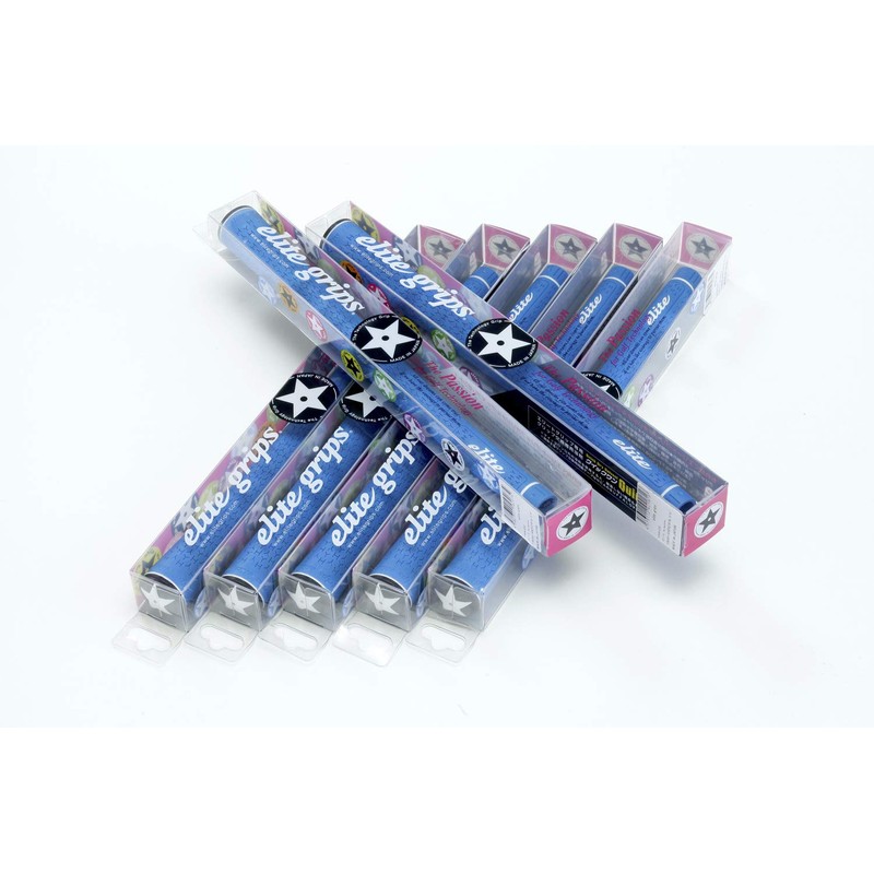 elitegrips Y360SH Golf Grips, Set of 7, Marine Blue, Backline