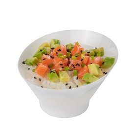 Restaurantware 5 oz Round White Plastic Small Incline Bowl - 3 3/4" x 3 3/4" x 2 1/2" - 20 count box