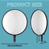 jose2015 2pcs convex mirror 25cm Wide-Angle Safety Mirror for Blind