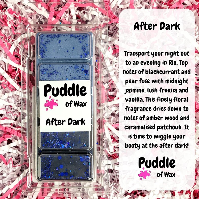 Puddle of Wax - After Dark Soy Wax Melt Snap