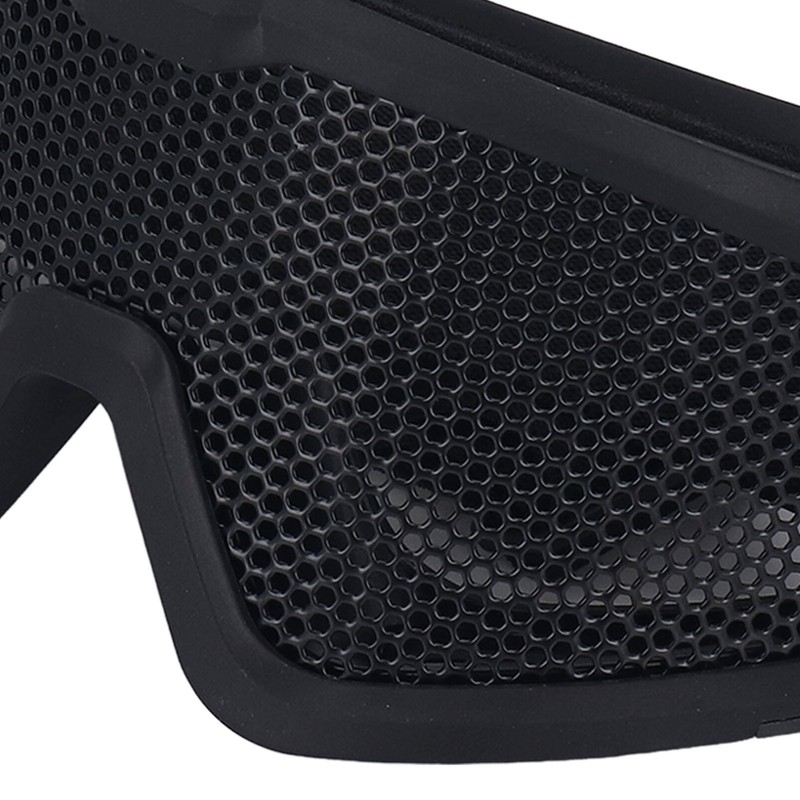 Safety Goggles Breathable Shock Resistant Iron Mesh Patterned Wind Sand