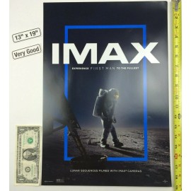 First Man 13 x 19 Poster IMAX Ryan Gosling NASA