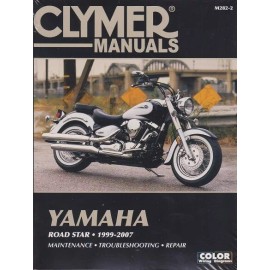 1999-2007 Yamaha Road Star XV1600 XV1700 Clymer Service Repair Shop Manual M2822
