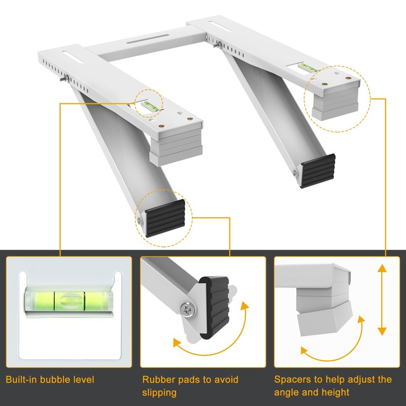 LBG Products Window Air Conditioner Bracket,Heavy Duty AC Support with
