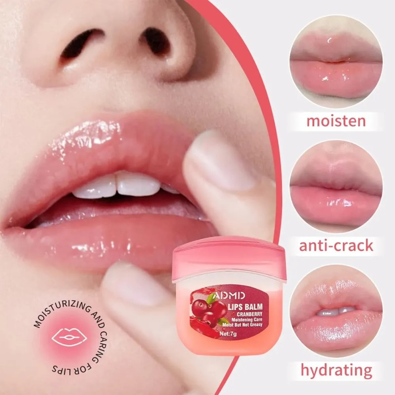 Set 8 Bálsamos Labiales Hidratantes En Tarro