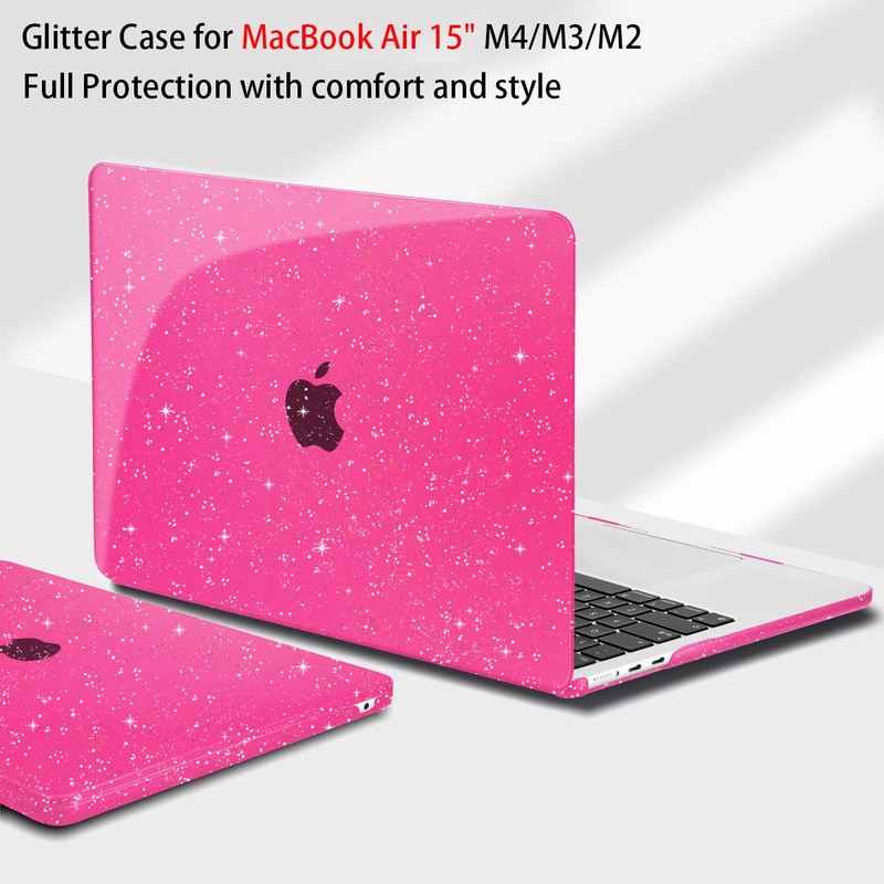Teryeefi Compatible with MacBook Air 15 inch Case M4 M3