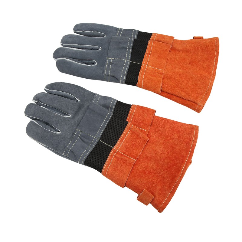 1 Pair of Heat Resistant Gloves Fireproof Flame Retardant Non