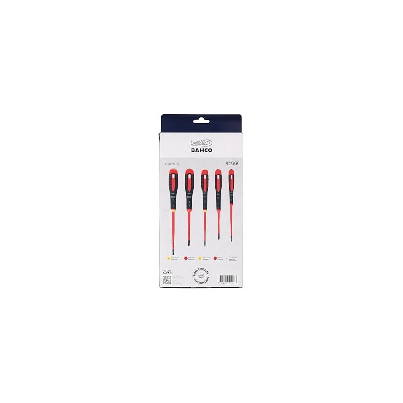 BAHCO Ergo Screwdriver Set Slim Xmas
