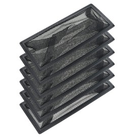 6 Pack 4"x10" Floor Register Trap Cover Screen Air Vent Cover Mesh Filter for Home Floor Register Net Trap