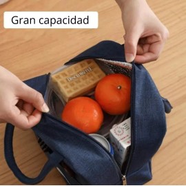 Estuchelandia Lonchera Bolsa De Mano Termica Impermeable Aislante Almuerzo