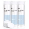 MSQ Cotton Rounds (300 unidades), almohadillas removedoras de maquillaje, almohadillas