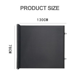 Treppenschutzgitter,Türschutzgitter Ausziehbar 0-130cm,Treppenschutzgitter Ausziehbar für Babys,Sicherheitsgitter für Babys,Schutzgitter Treppe für Kinder,Katzen und Hunde,für Treppen,Türen,Terrasse