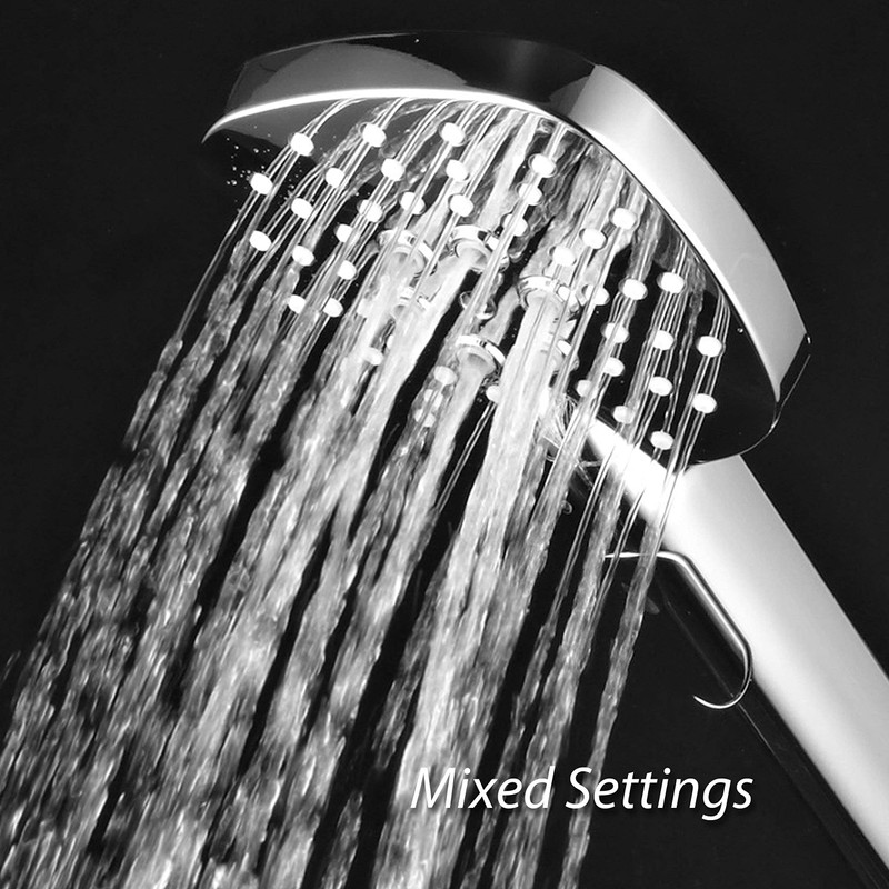 AirJet-350 High Pressure Luxury Multi-Function Hand Shower with High-Velocity Flow