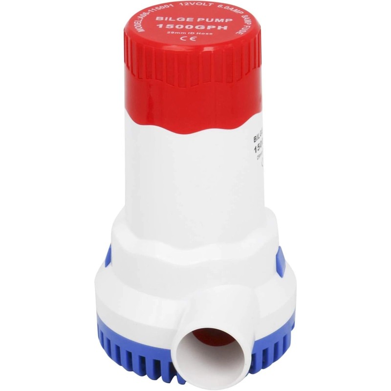 Amarine Made 12V 1500 GPH Boat Bilge Water Pump Electric
