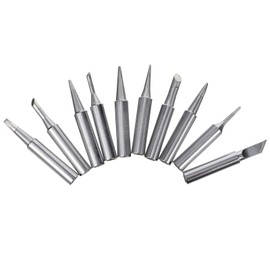 Operitacx 3 Sätze Lötspitzen Austauschbare Lötspitzen für Lötstation Teilig Hochtemperaturbeständig für Feines Löten und Elektronische Anwendungen Bleifreies Kupfermaterial für Präzise