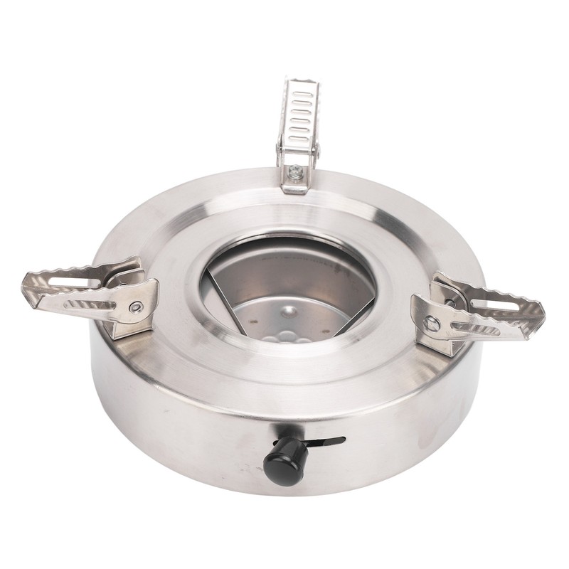 Alcohol Stove Windproof Portable Adjustable Stand Compact Solid Alcohol Stove