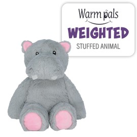 1i4 Group Warm Pals - Hippo - Cozy Lavender Scented Plush Toys - Stuffed Animal - Coolable Bedtime Comfort Plushie