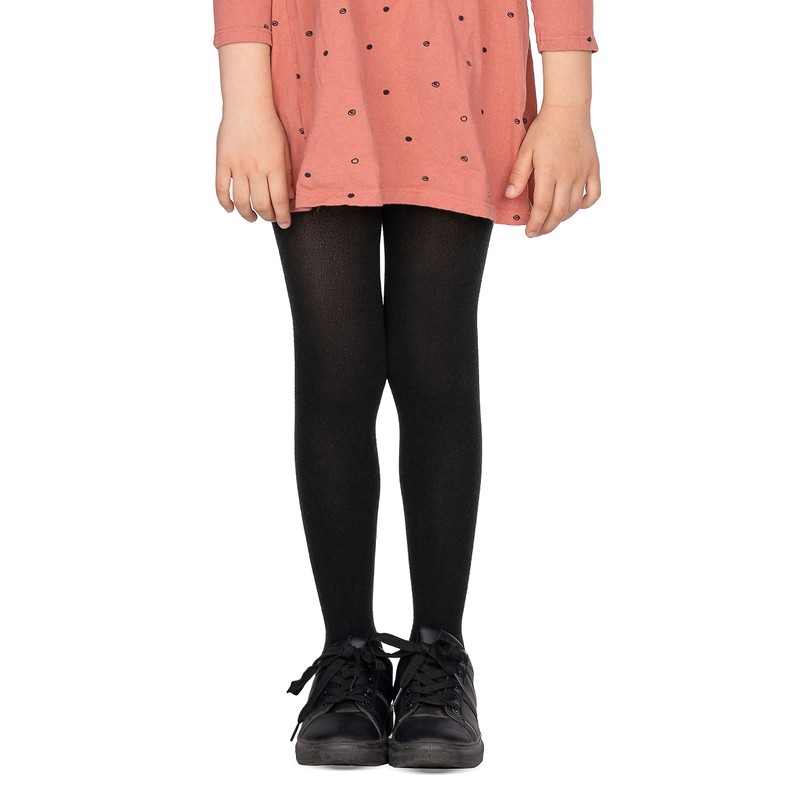 looksy Girls Warm Opaque Tights Lightweight Plain Thick School Uniform