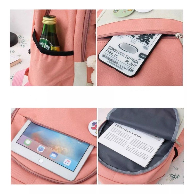 BOSSCO Mochila Conjunto Escolar Y Moderno De Bolsas De Viaje