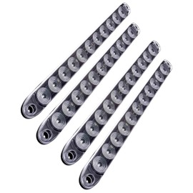 cciyu 4x 15" 11 Led Trailer Tail Light Bar Led Stop Turn Tail Light Bar Clear Len Red Light Truck Trailer Identification Light Bar Red Led Strip Light Third Brake Light Bar