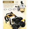 JUWEVAZU Carburetor Kit Fit for DeWalt DXPW3425E DXPW3425 3400PSI 2.5GPM