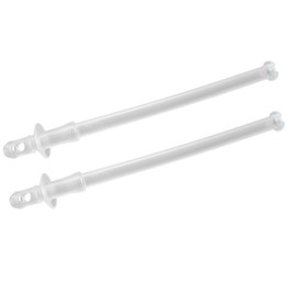 2 x Milk Intake Tube, Milk Suction Hose for Milk Containers Compatible with DeLonghi PrimaDonna & Dinamica Plus 5313246091 FEB37... ECAM37... ECAM55... ECAM65..