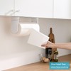 simpletome ONE Hand Tear Paper Towel Holder Under Cabinet Adhesive