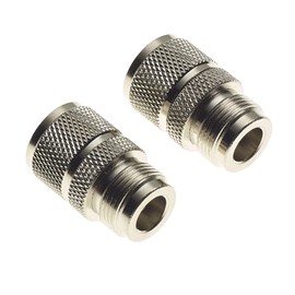 Keple N-Type Socket To UHF Plug - Male PL259 Female RF Coax Adapter Coaxial Connector Adapter Type - Pack Of 2