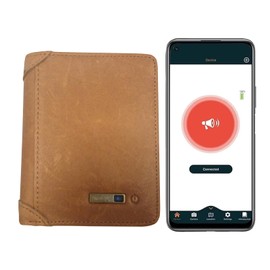 Anti-Lost Bluetooth Wallet Tracker (Brown2)