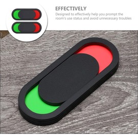 12Pack Door Indicator Signs Vacant Sign, Occupied Privacy Sign - Vacant Occupied Bathroom Sign Slider Door Indicator Meeting in Progress Office Sign for Home Office Restroom Hotel - Open Closed Sign