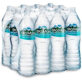 Agua purificada de Manantial  1.5 Lt, Paquete de 12 Piezas / Sta. Maria