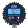 Sealey TST001 Digital Tyre Pressure Gauge with Swivel Head &