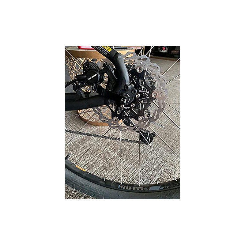 Dymoece Bicycle Floating Brake Disc 160 mm/180 mm with 6