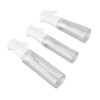 3pcs Fine Mist Spray Bottle Refillable Uniform Spraying Ergonomic Design
