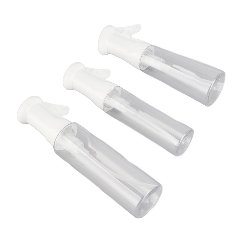 3pcs Fine Mist Spray Bottle Refillable Uniform Spraying Ergonomic Design