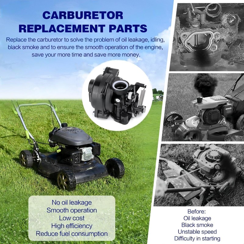 Lawn Mower Carburetor Compatible with TB110, TB200, 09P702, 103M02, 550EX,