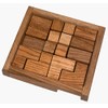 Square Root Games 0009 Dirty Dozen Puzzle in Natural Finish