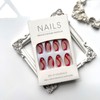 Almond Press on Nails Medium Length Fake Nails Full Cover