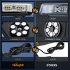 Nilight 12 Inch Roof Top Strobe Lights, 48LED Hazard Light