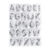 6pcs Silicone Embossing Folders Multipurpose DIY Craft Template Molds for