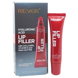 REVOX B77 - Lip Filler Hyaluronic Acid, 12 ml, Voluminizador Labios con Ácido Hialurónico, Labios más Voluminosos e Hidratados, Reduce Líneas Finas y