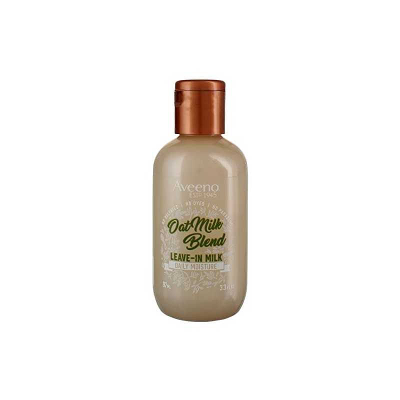Aveeno Oat Milk Leave-In Hair Conditioner Treatment, 3.3 fl oz