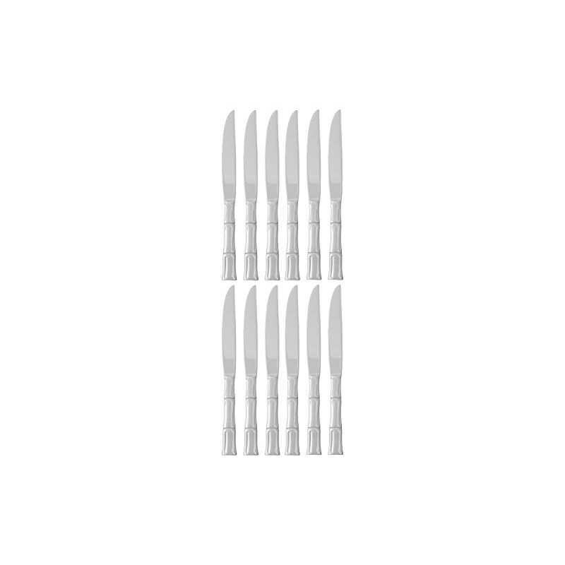 Fortessa Royal Pacific 18/10 Stainless Steel Flatware Solid Handle Steak