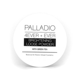 Palladio 4 EverEver - Polvo fijador suelto matificante, ilumina las ojeras, aclara y crea un aspecto de luminosidad, acabado suave y radiante durante 